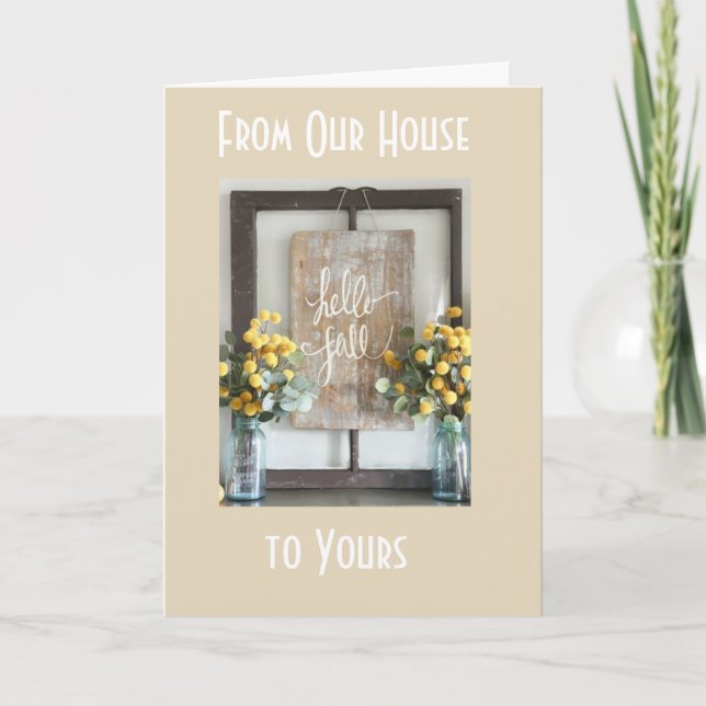 ***TACKSAMMA FÖR ER**** ÅRSTID ATT SÄGA SÅ HELGKORT (Framsida)