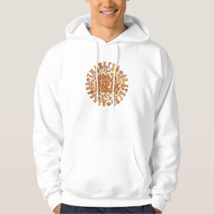 Tacksamma Peds Nurse Thanksgiving Pediatriska sjuk Hoodie