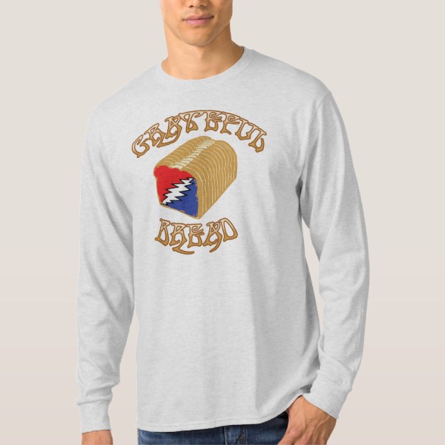 Tacksamt bröd t-shirt (Framsida)