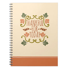 Tacksamt för anteckningsbok för Todaythanksgiving