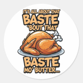 Tacksgiving-dekaler Runt Klistermärke