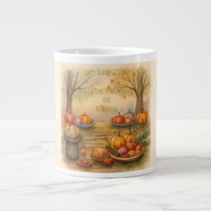 Tacksgiving, en tid för att reflektera och vara ta jumbo mugg