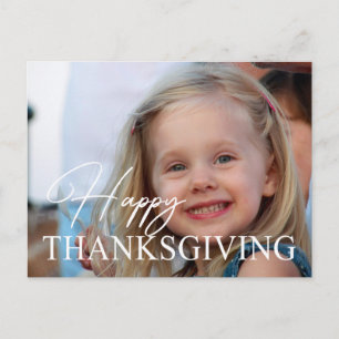 Tacksgiving Fotokort Ladda upp Ditt Eget Foto Vykort