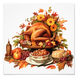Tacksgiving Fototryck
