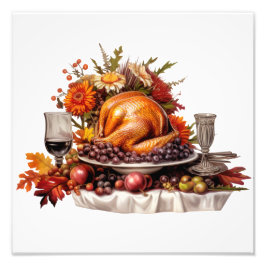 Tacksgiving Fototryck