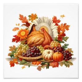 Tacksgiving Fototryck