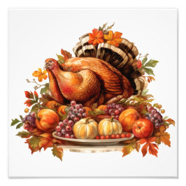 Tacksgiving Fototryck