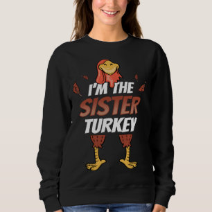 Tacksgiving-outfit för flickor Familj Jag är syst T Shirt