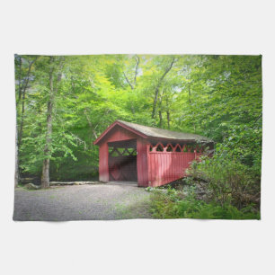 Täckt Bridge Dish Towel Kökshandduk