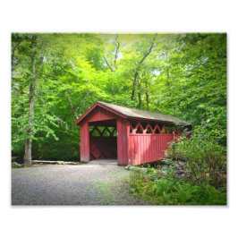 Täckt Bridge-fotoutskrift Fototryck