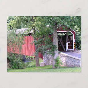 Täckt Bridge-vykort Vykort