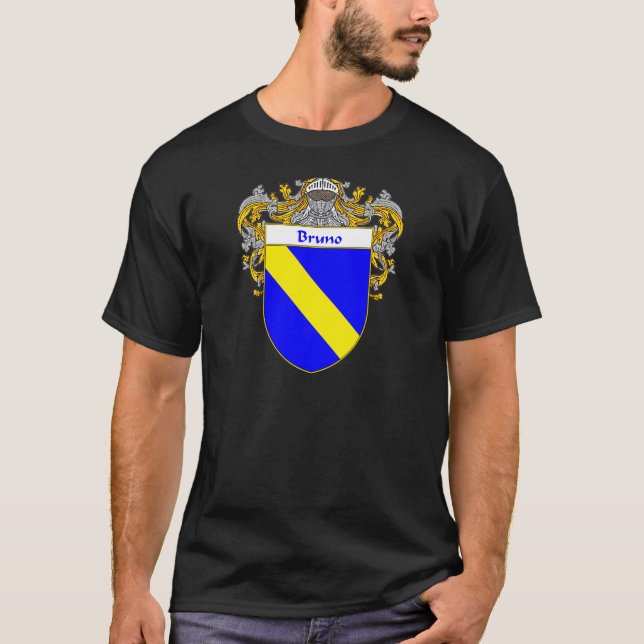 (Täckt) Bruno vapensköld, T Shirt (Framsida)