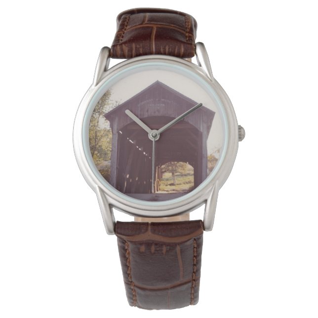 Täckt brygga armbandsur (Framsida)