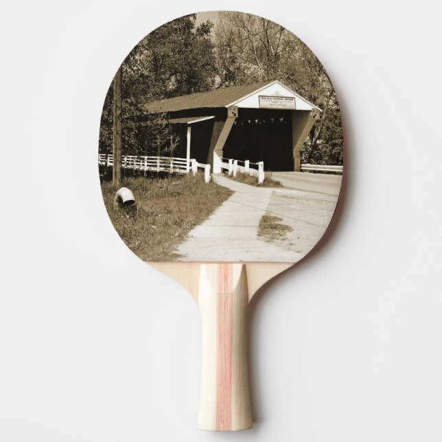 Täckt brygga pingisracket (Framsidan)