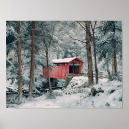 Täckt brygga poster