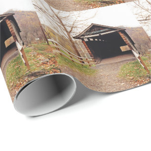 Täckt brygga presentpapper