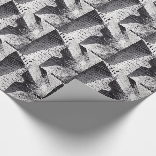 Täckt brygga presentpapper (Hörn)