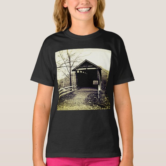 Täckt brygga t shirt (Framsida)