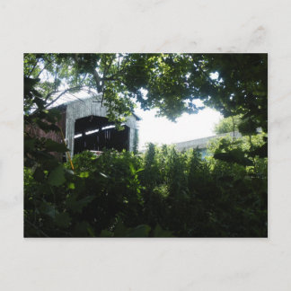 Täckt brygga vykort