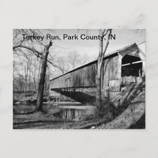 Täckt brygga vykort