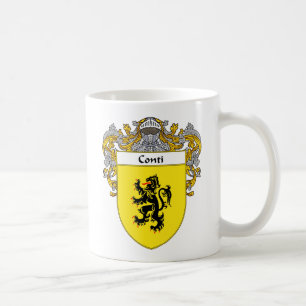 (Täckt) Conti vapensköld, Kaffemugg