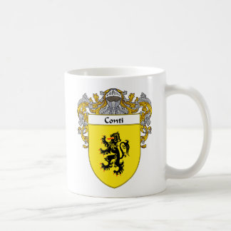 (Täckt) Conti vapensköld, Kaffemugg