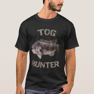 täckt Hunter Blackfish Tautog T Shirt