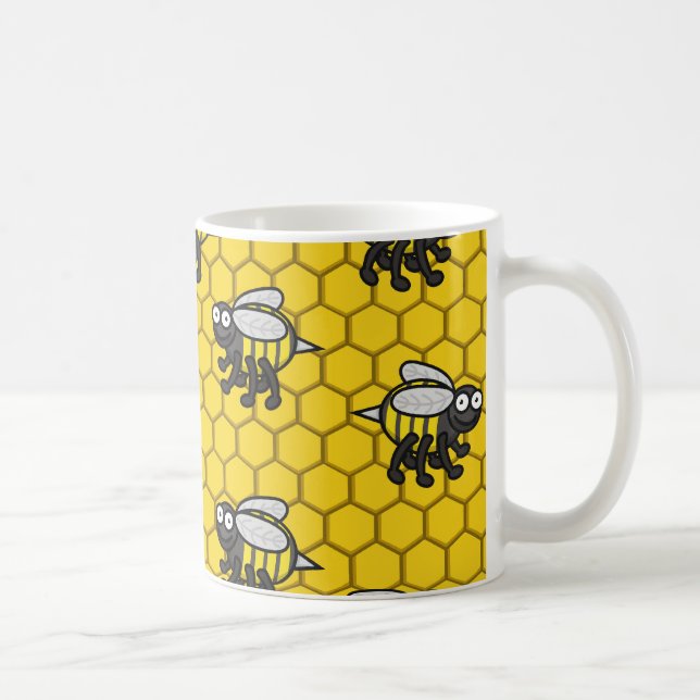 Täckt i bimugg 2 kaffemugg (Höger)
