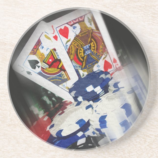 Täckt krokunderlägg underlägg sandsten (Framsidan)