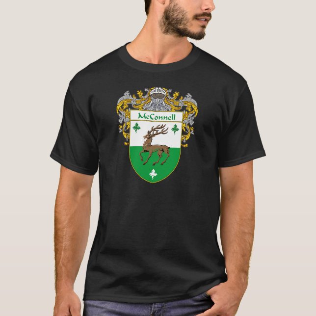 (Täckt) McConnell vapensköld, Tee Shirt (Framsida)