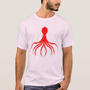 Täckt Octopus-design - Manar Basic T-Shirt