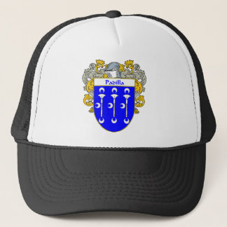 (Täckt) Padilla vapensköld-/familjvapensköld, Truckerkeps