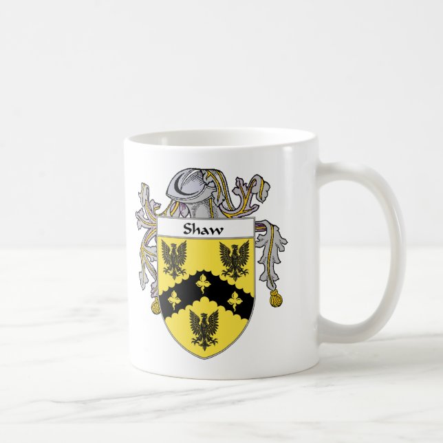 (Täckt) Shaw vapensköld, Kaffemugg (Höger)