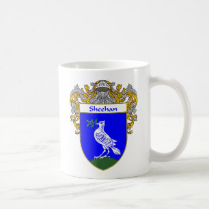 (Täckt) Sheehan vapensköld, Kaffemugg