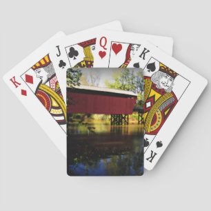 Täckta bryggeriuppspelningskort spel kort