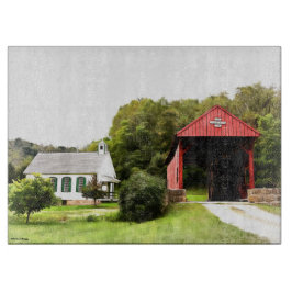 Täckta bryggskärmar av glas