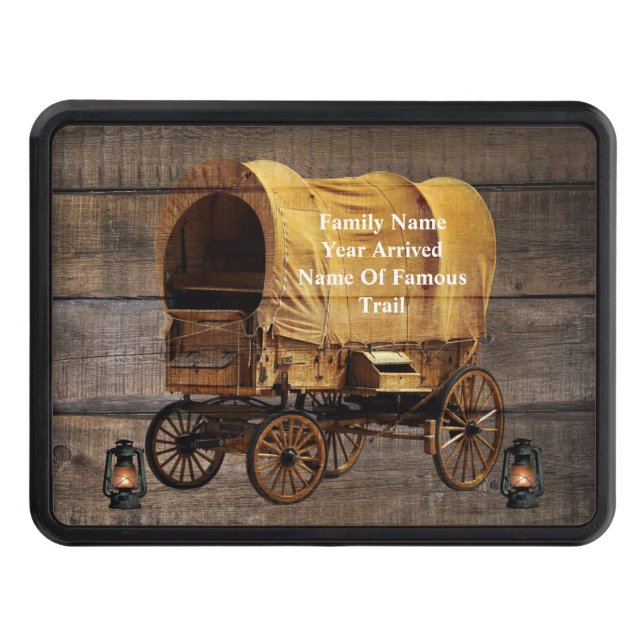 Täckta Westerna lampor för kololja i godsvagnar Dragkroksskydd (Framsidan)