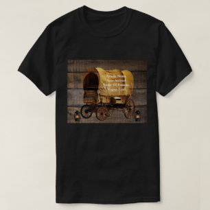 Täckta Westerna lampor för kololja i godsvagnar T Shirt