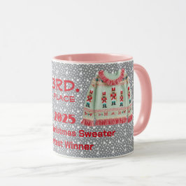 Tacky Christmas Sweater 3rd. Place Contest Winner Mugg