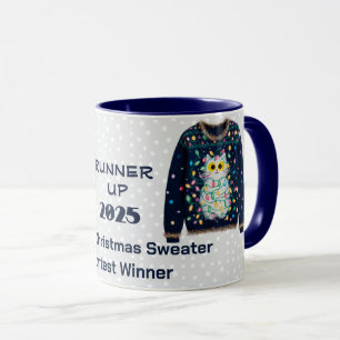 Tacky jultröja TVÅA Tävling Vinnare Mugg
