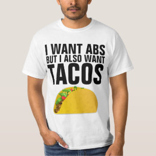 TACO ABS FUNNY MANAR T-SHIRTS PAPPA