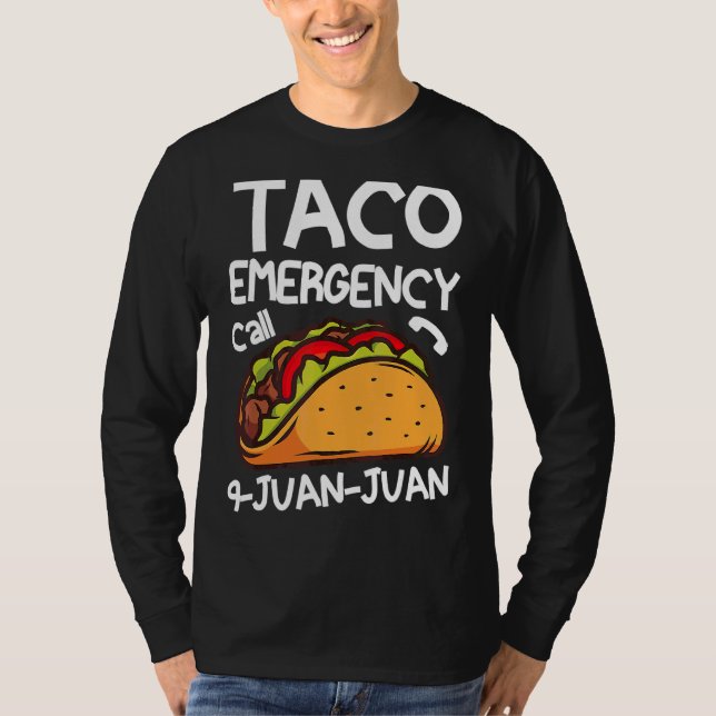 Taco Akut Call 9 Juan Cinco De Mayo 5 T Shirt (Framsida)