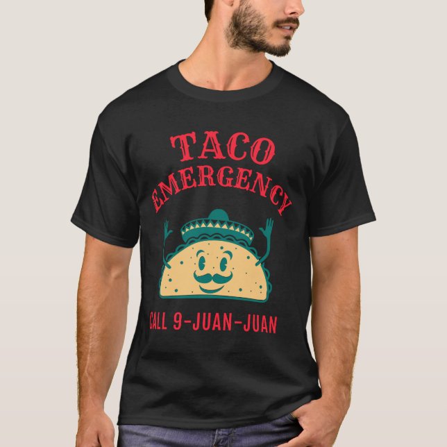 Taco Akut T Shirt (Framsida)