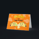 Taco Älskare Friend Birthday Card Kort<br><div class="desc">Har du en vän som är taco älskare? Det här är perfektens födelsedagskort! Det här kortet är anpassade på insidan med ditt personlig-meddelande. Skål!</div>