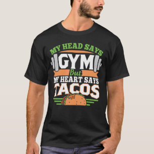 Taco Älskare Gym Workout T Shirt