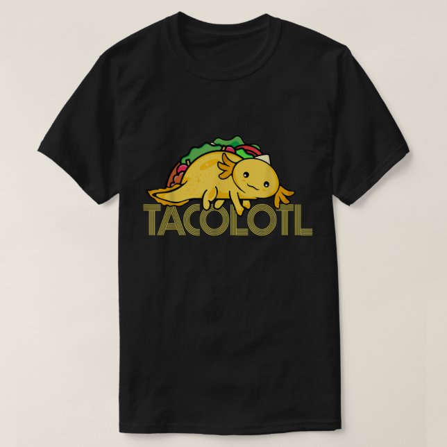 Taco Älskare Manar Axolotl Älskare Women Cute Mexi T Shirt (Design framsida)