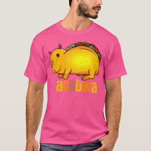 Taco Älskare mexikanska matkapybara Tacobara T Shirt