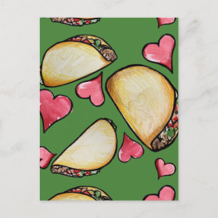 Taco Älskare Vykort
