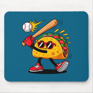 Taco baseboll mexikansk cinco de mayo män barn musmatta