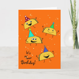 Taco Birthday-kort Kort